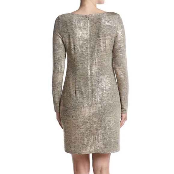 Vince Camuto | Dresses | Vince Camuto Shimmer Keyhole Neckline Dress ...